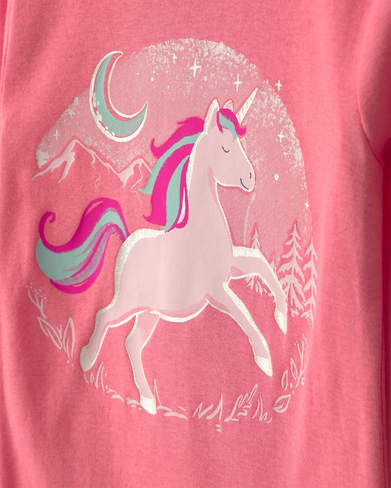 Carter's Set 2 pijamale din bumbac Unicorns foto