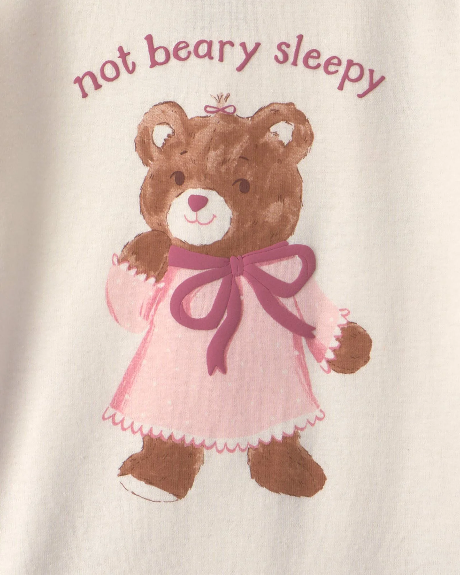 Carter's Set 2 pijamale din bumbac Bear foto