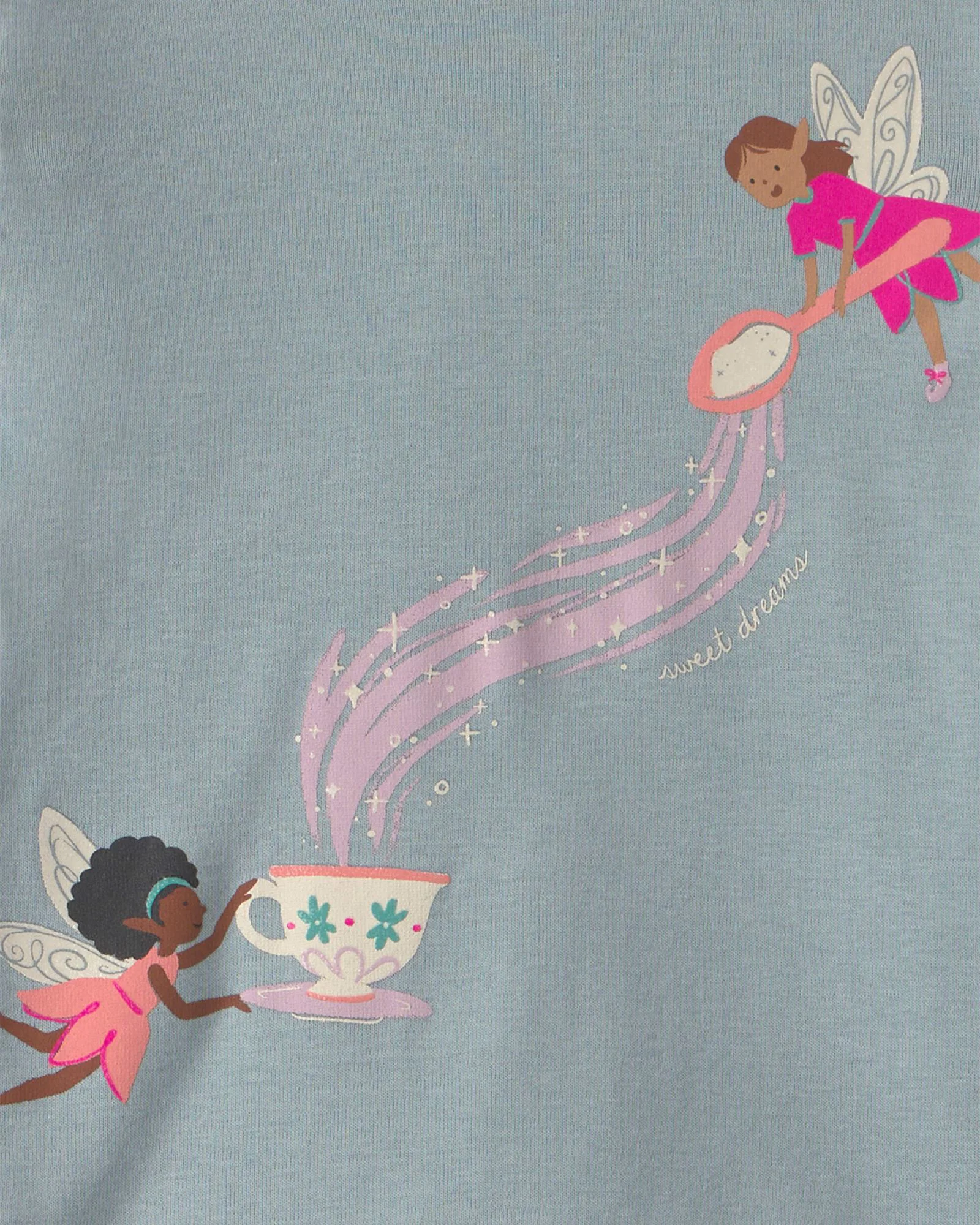 Carter's Set 2 pijamale din bumbac Fairies foto
