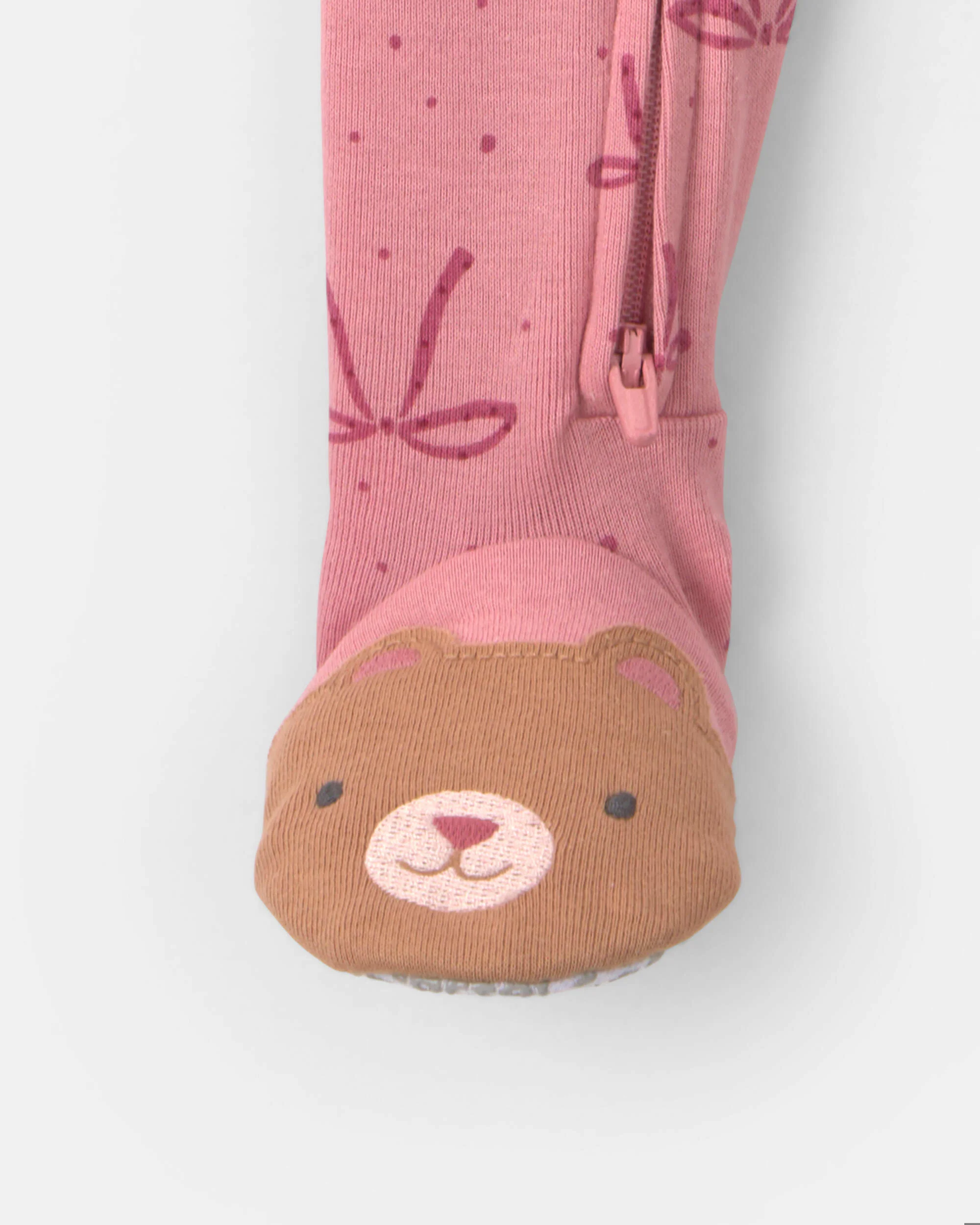 Carter's Pijama cu talpa din bumbac Teddy Bows foto