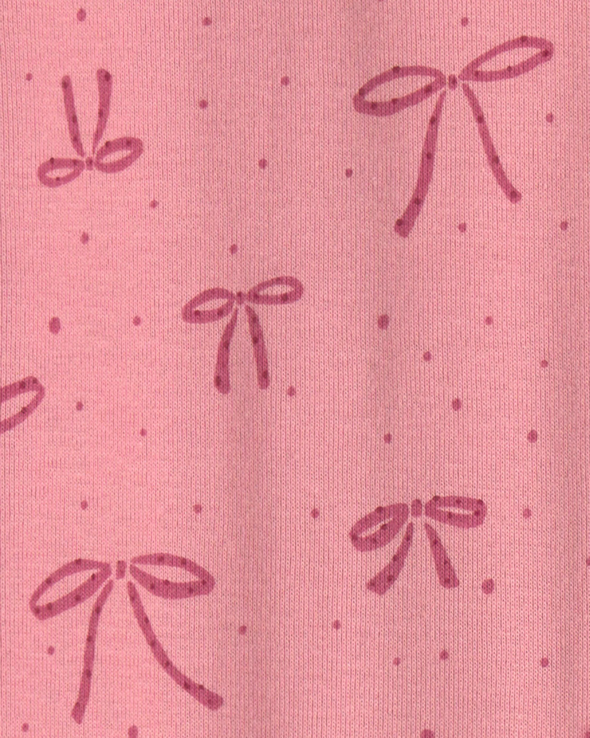 Carter's Pijama cu talpa din bumbac Teddy Bows foto
