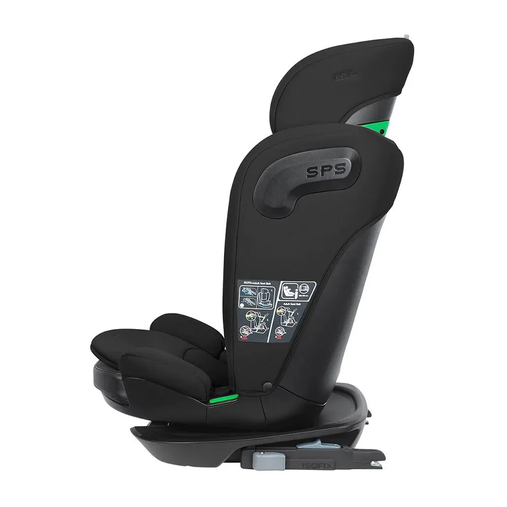 Автокресло с Isofix KikkaBoo i-Wave i-Size Black, 100-150 см foto
