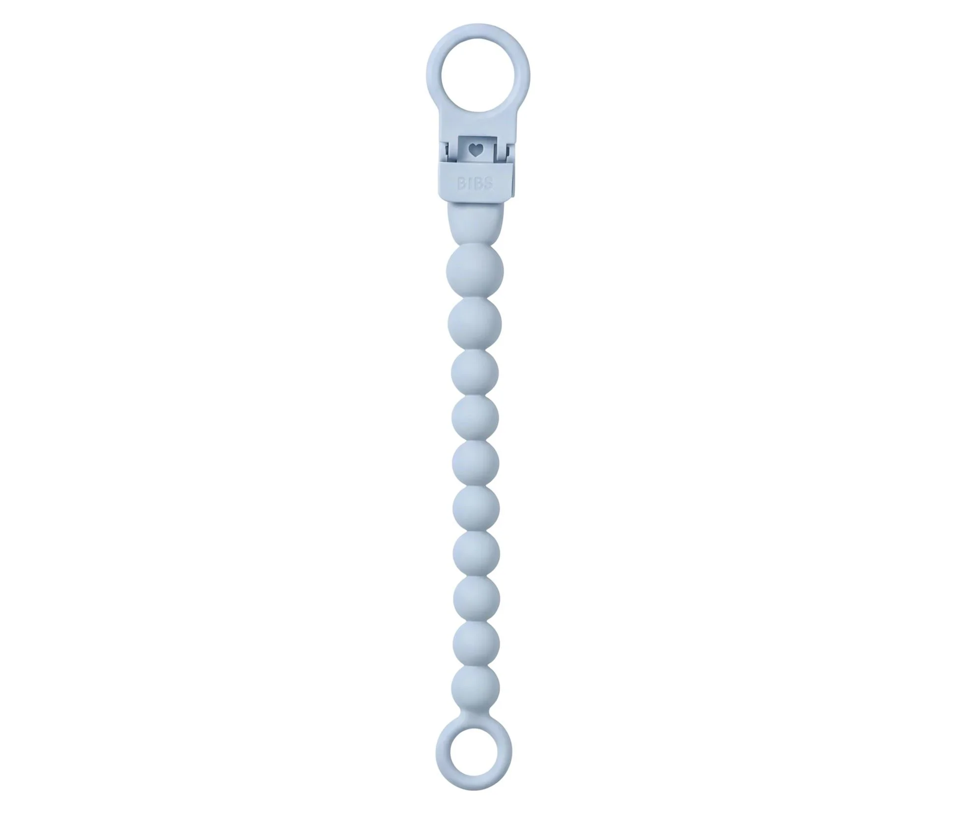 Силиконовый держатель-клипса для пустышки BIBS Baby Blue foto