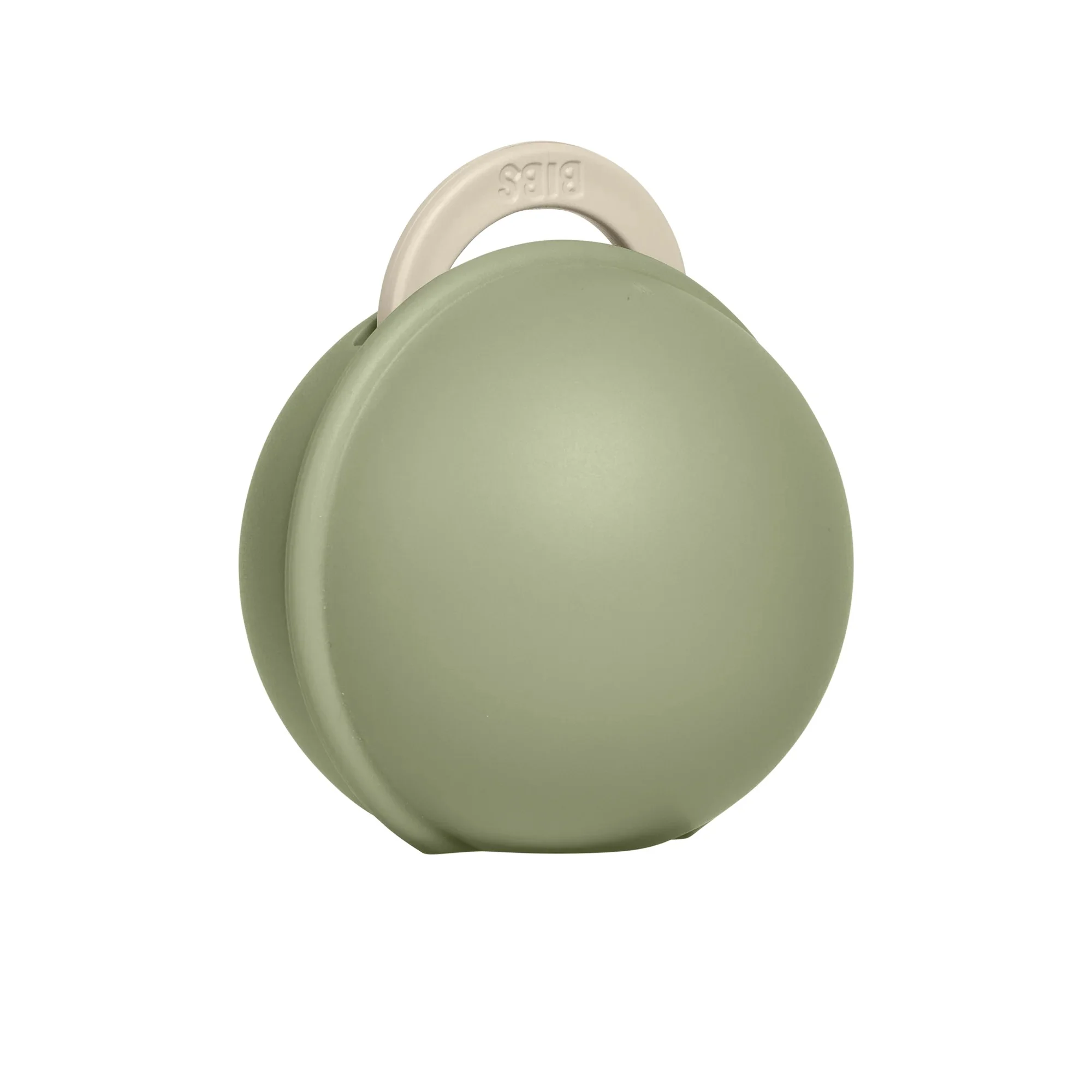Set suzeta din latex si cutie mini BIBS Colour Ivory&Sage (6-18 luni) foto