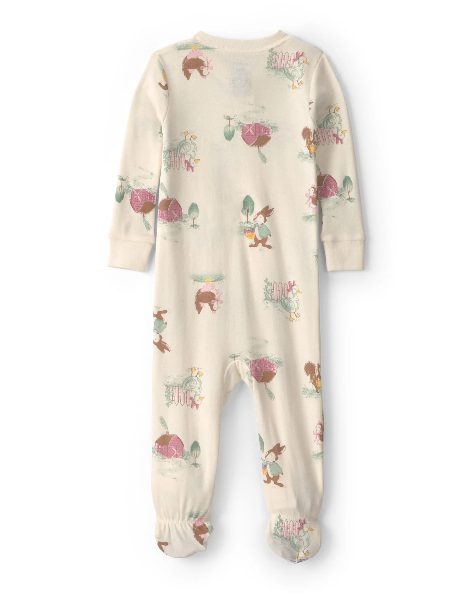 Carter's Pijama cu talpa din bumbac Country Farm foto