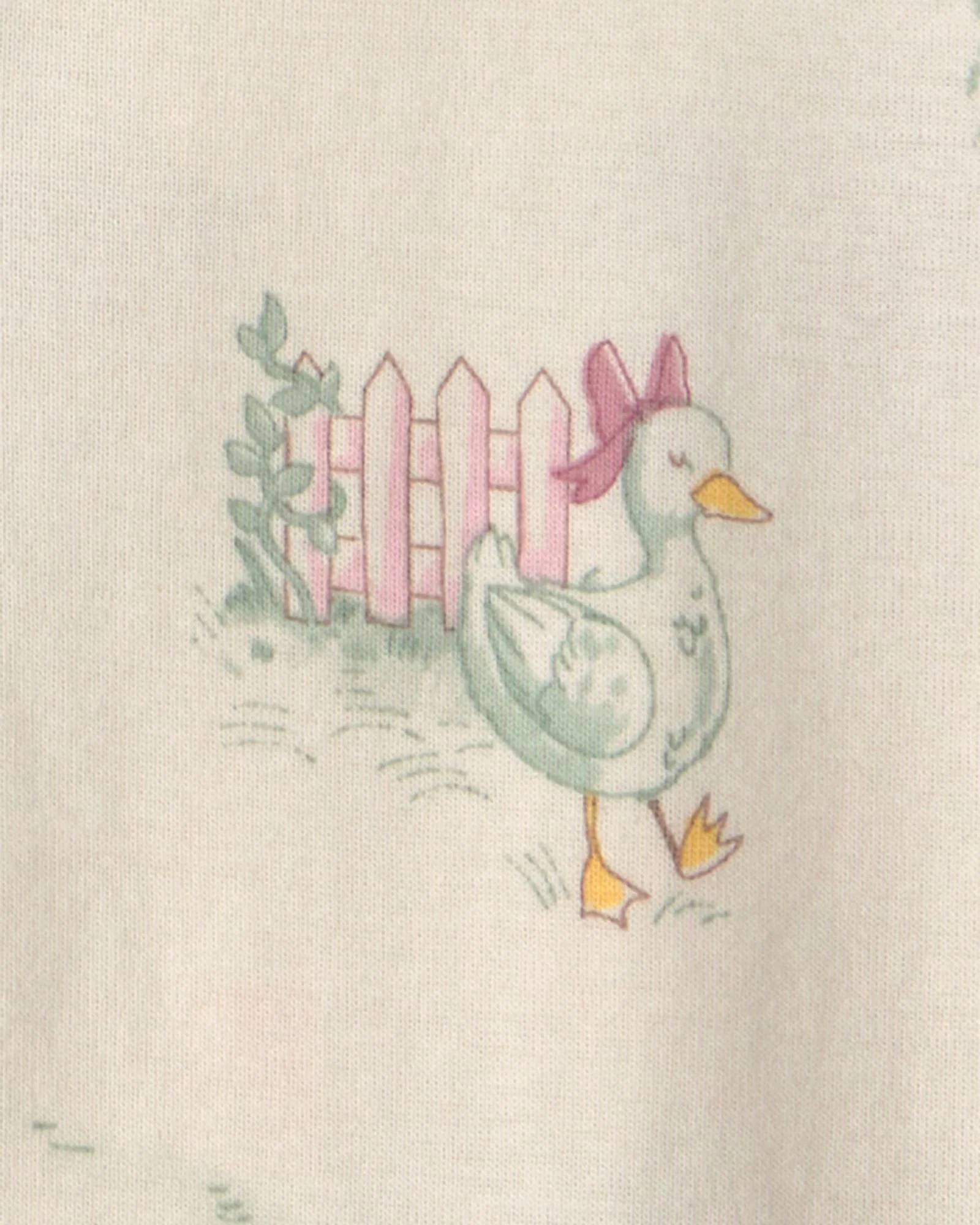 Carter's Pijama cu talpa din bumbac Country Farm foto