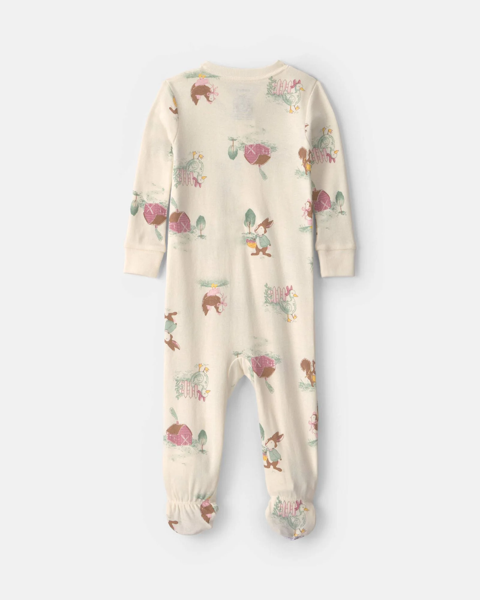 Carter's Pijama cu talpa din bumbac Country Farm foto