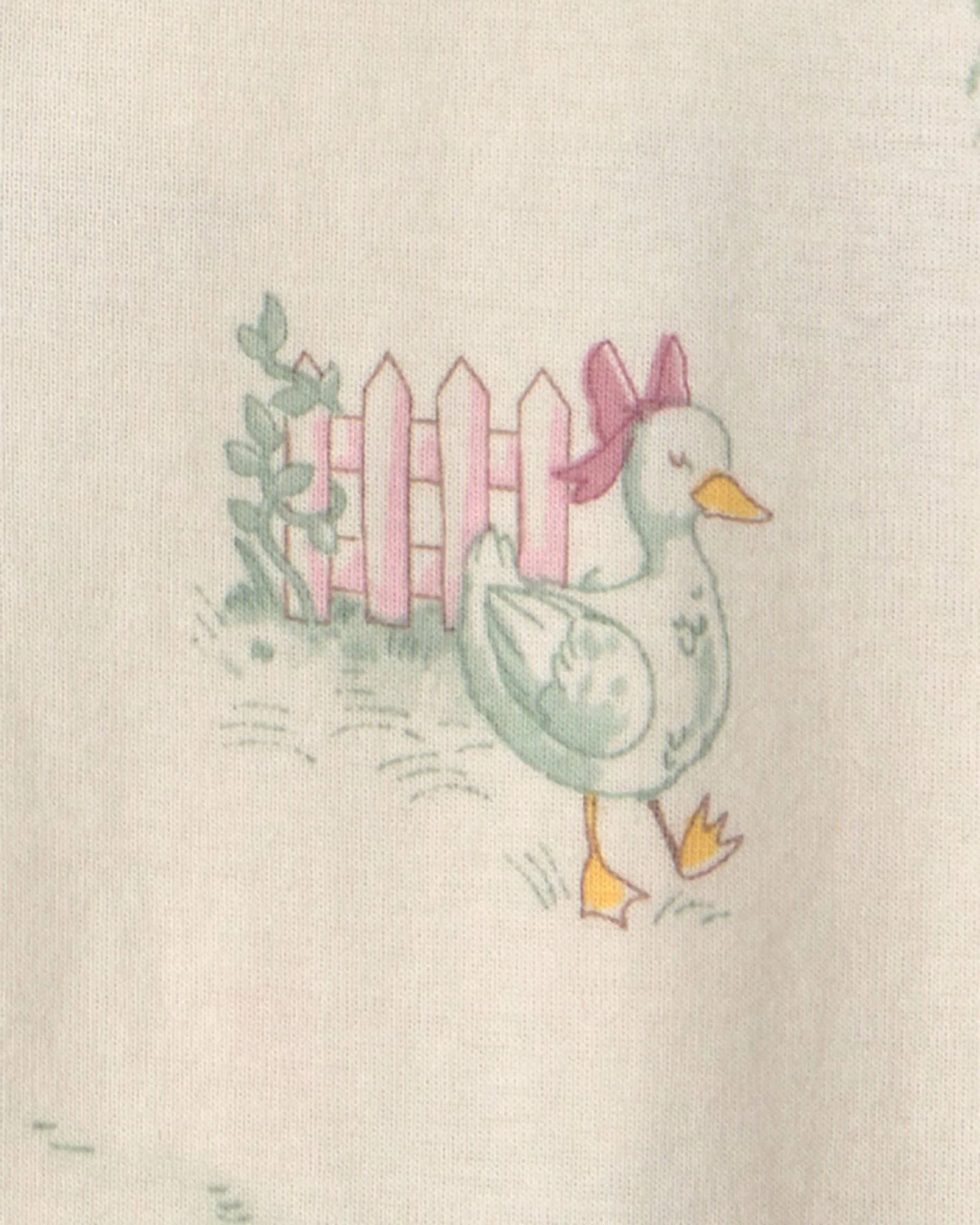Carter's Pijama cu talpa din bumbac Country Farm foto