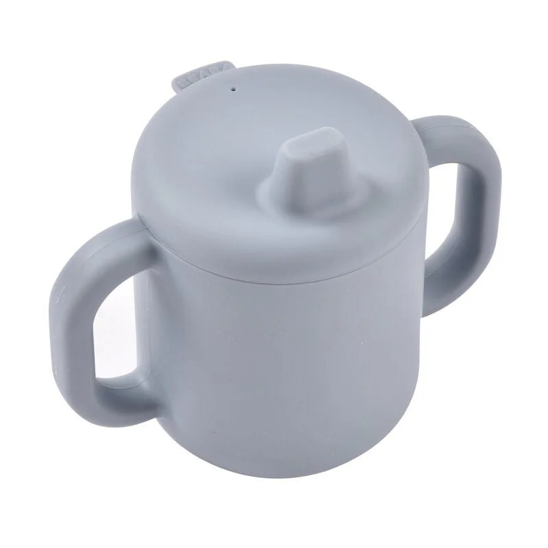 Cana de antrenament Beaba Grey (8+ luni), 170 ml foto