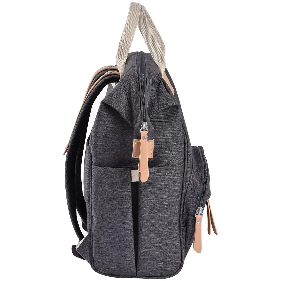 Geanta de infasat Beaba Wellington Dark Heather Grey foto
