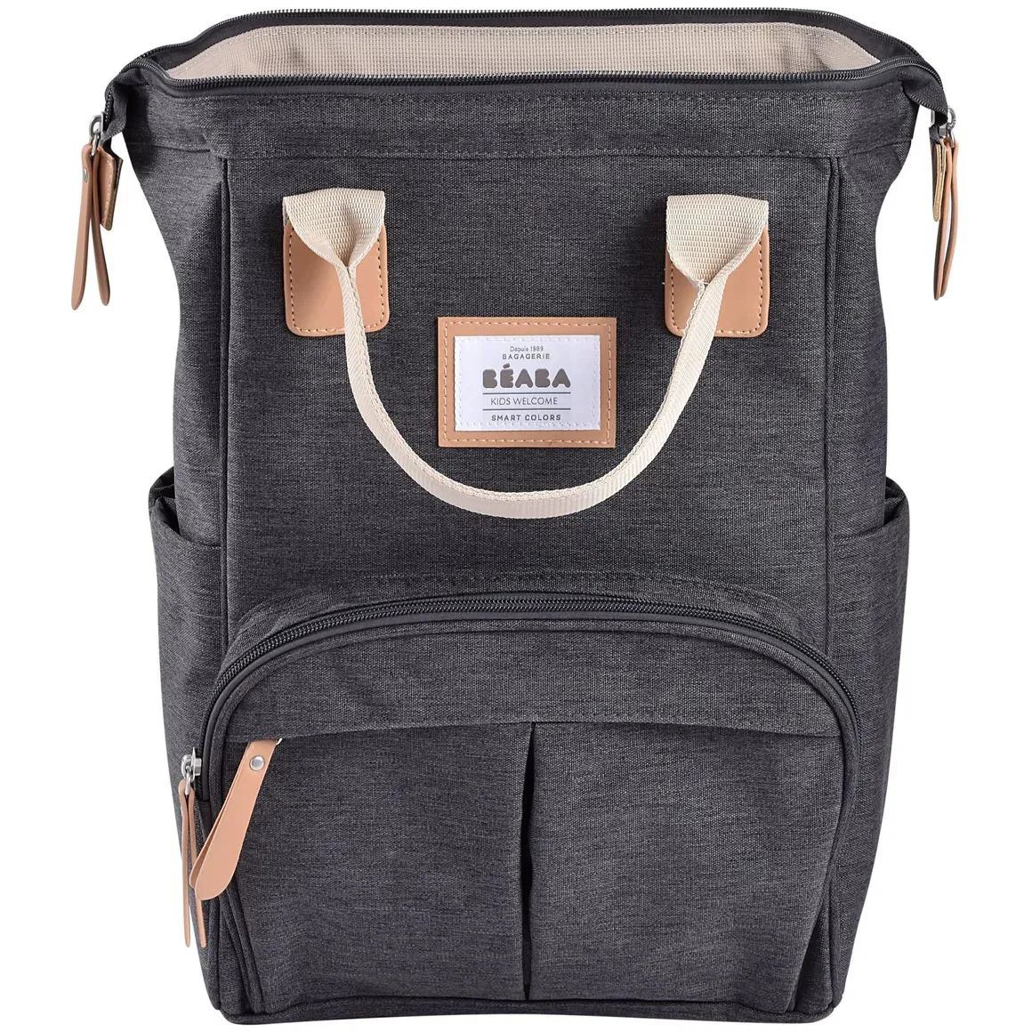 Geanta de infasat Beaba Wellington Dark Heather Grey foto
