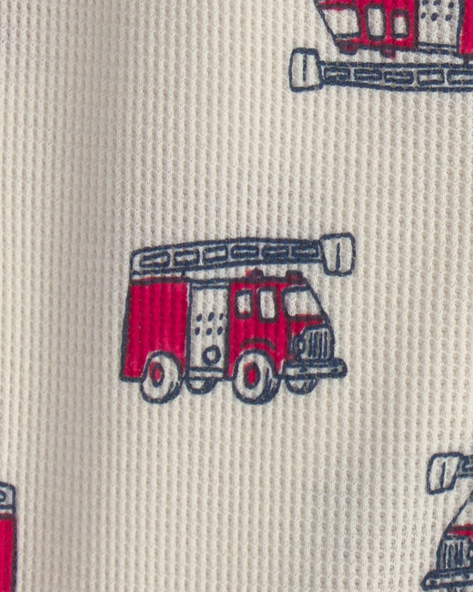 Carter's Pijama cu talpa Firetrucks foto