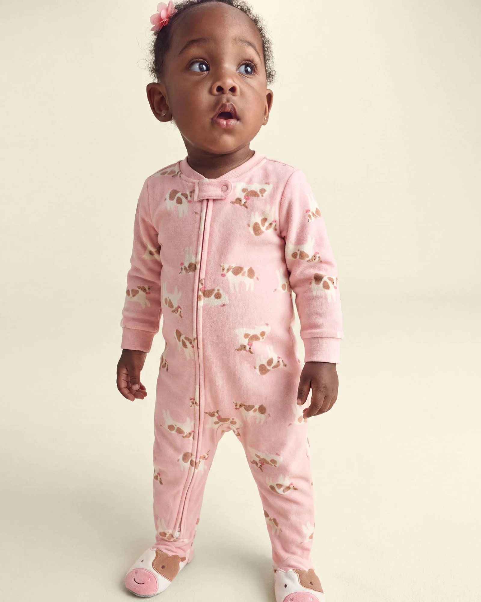 Carter's Pijama cu talpa Tiny Cows foto