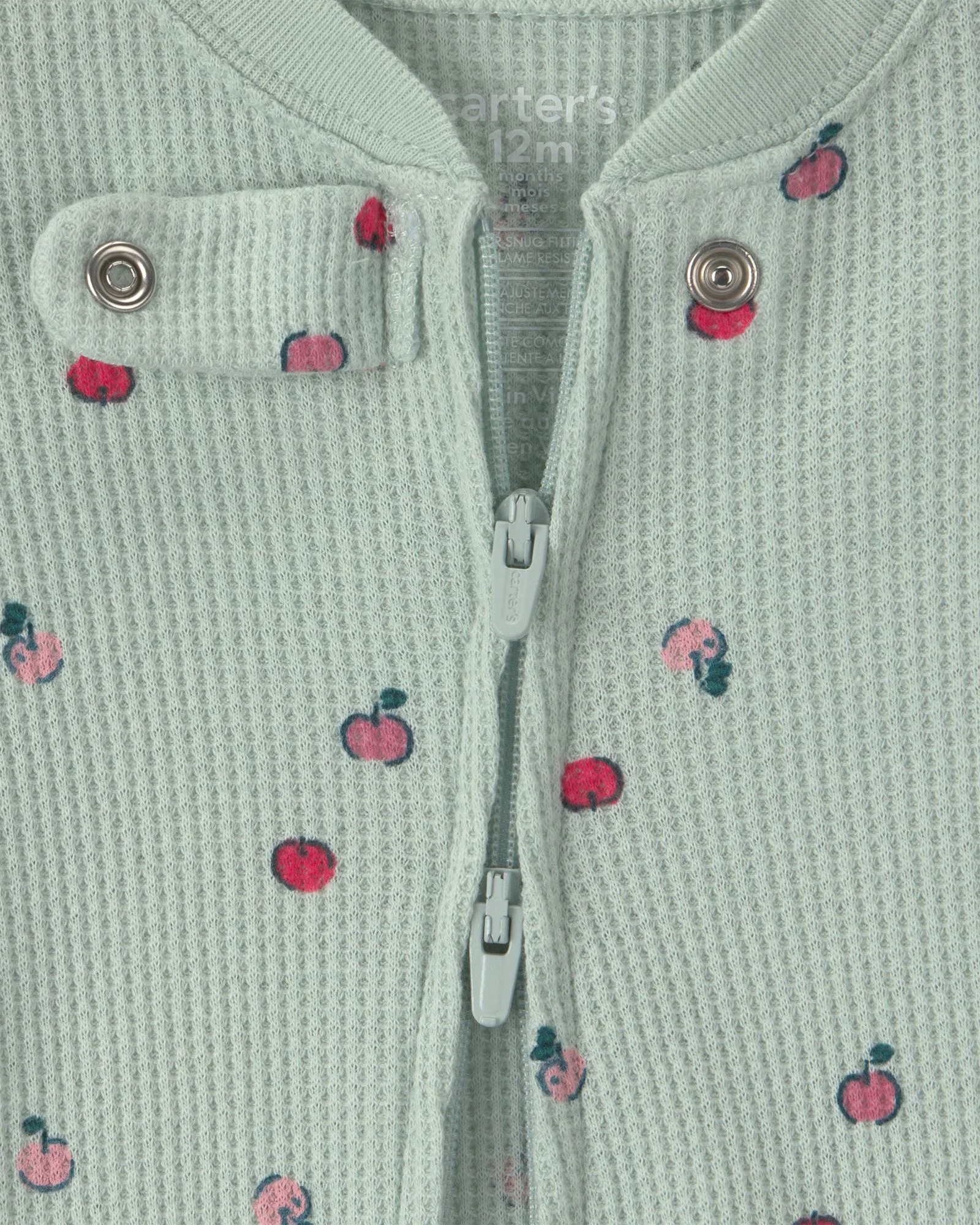 Carter's Pijama cu talpa Tiny Apples foto