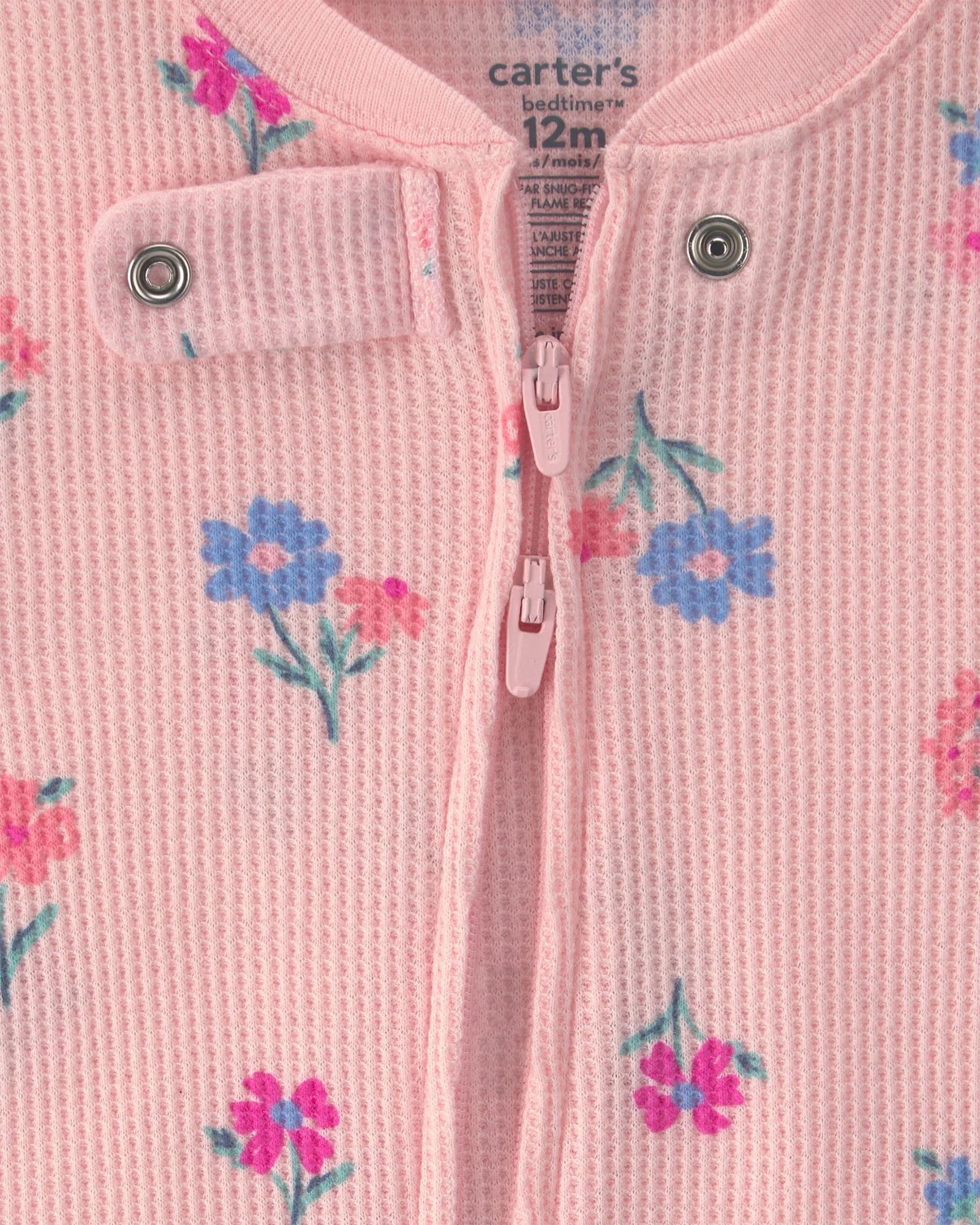 Carter's Pijama cu talpa Tiny Flowers foto