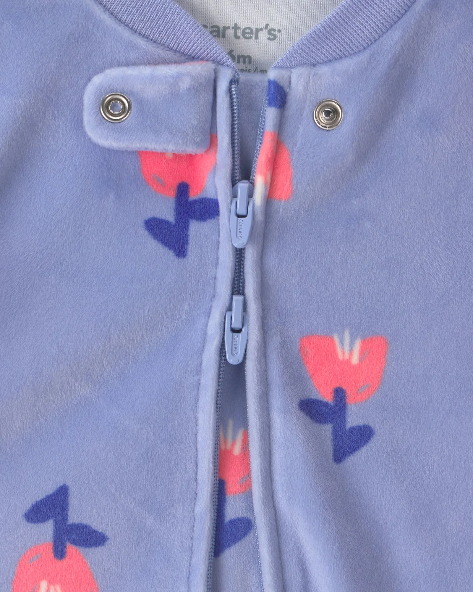 Carter's Pijama cu talpa Tulips foto