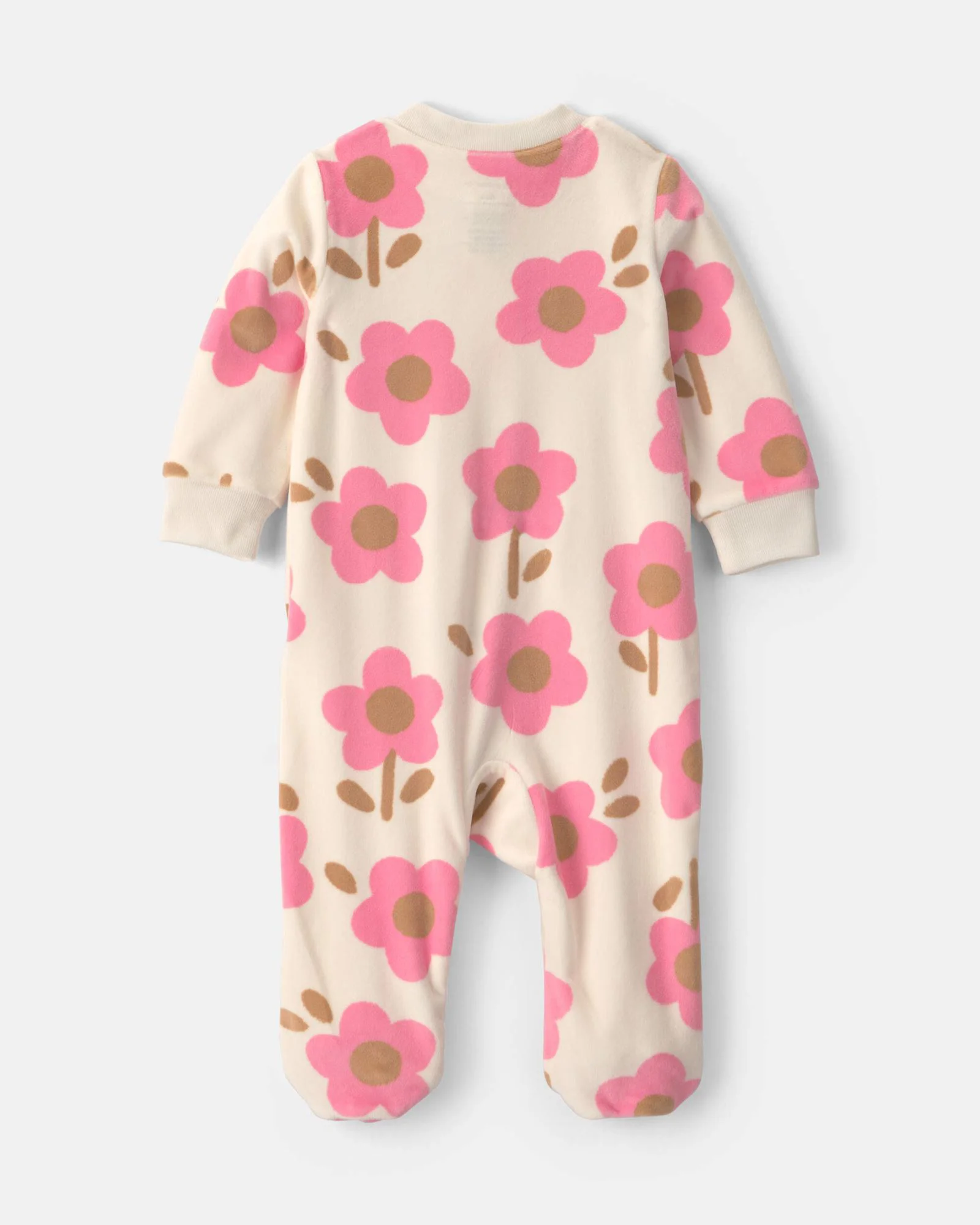 Carter's Pijama cu talpa Flowers foto