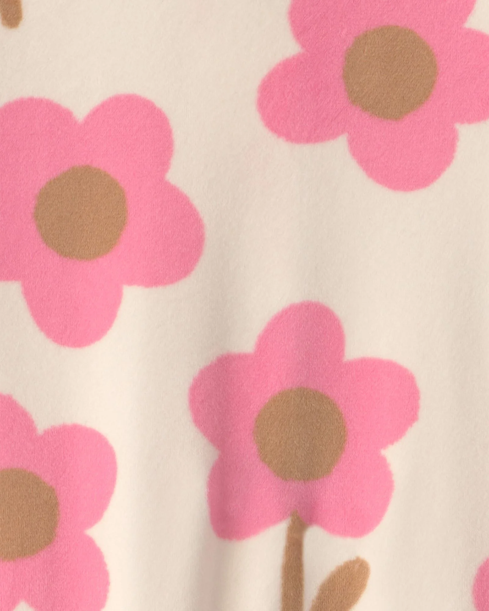Carter's Pijama cu talpa Flowers foto