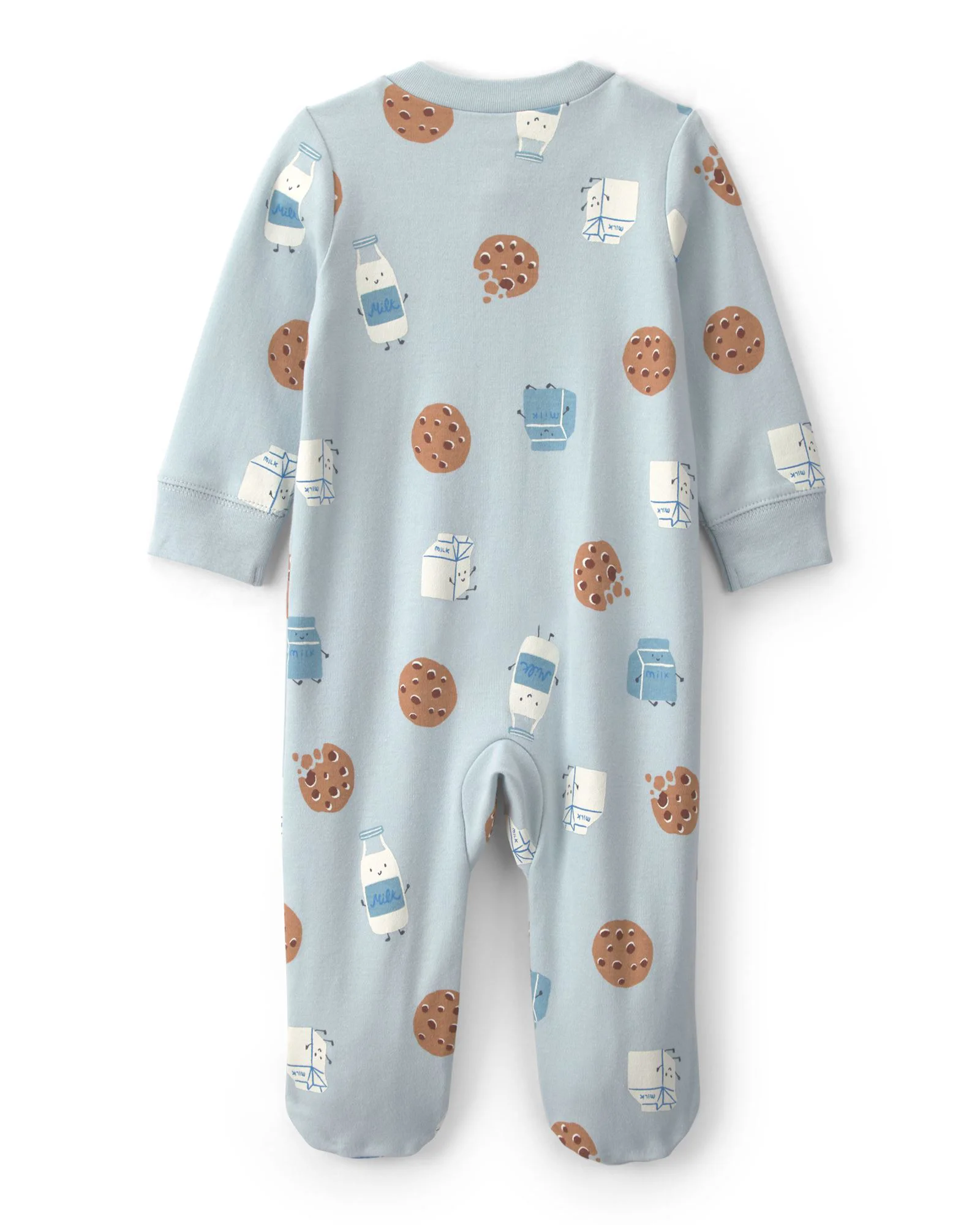 Carter's Pijama cu talpa din bumbac Cookies & Milk foto