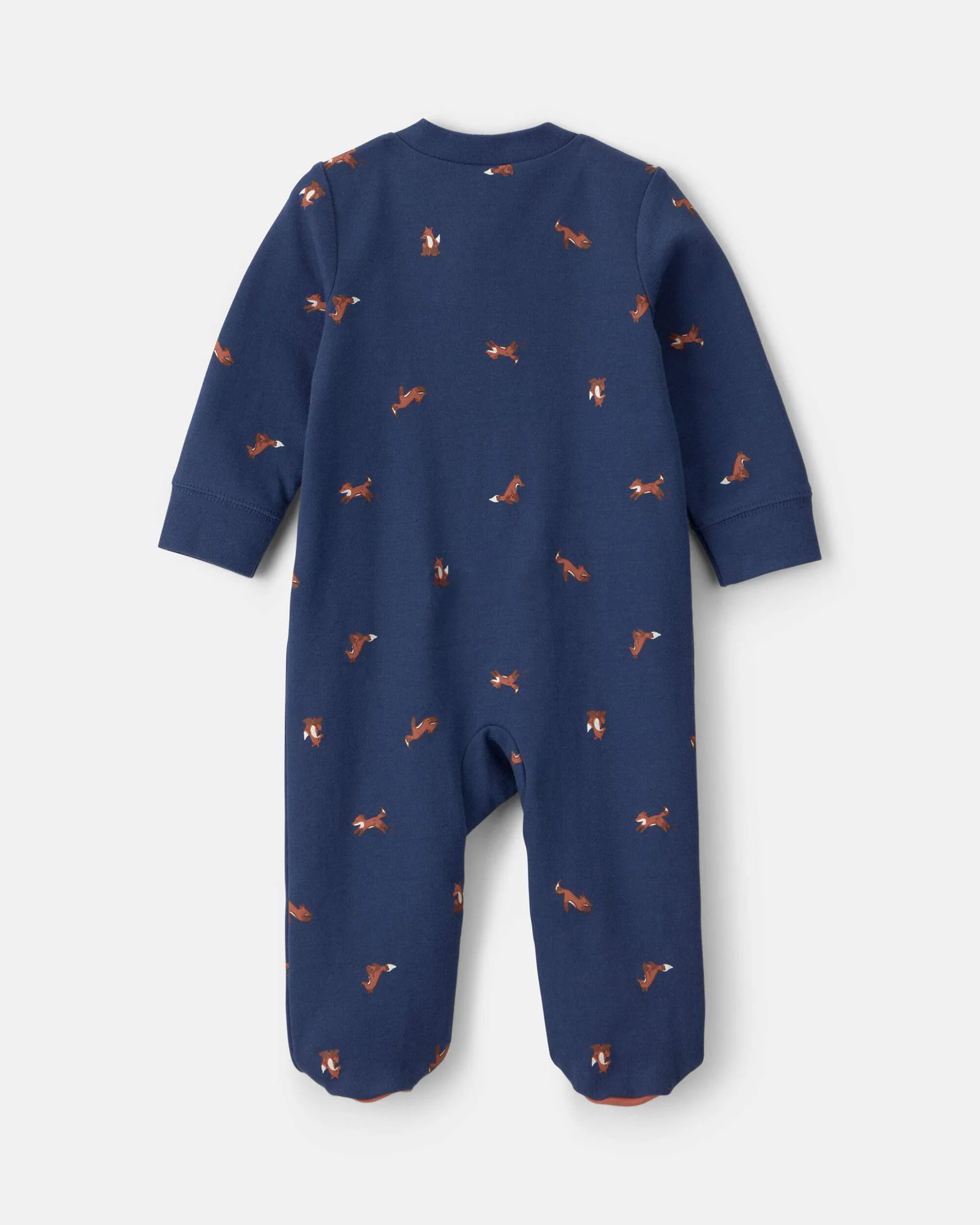 Carter's Pijama cu talpa din bumbac Cutie Fox foto