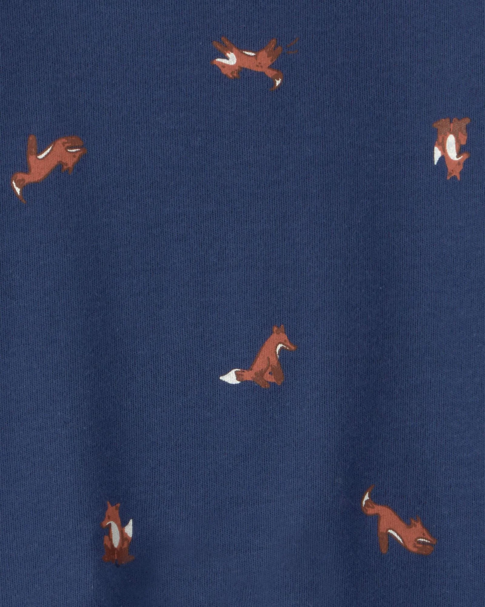 Carter's Pijama cu talpa din bumbac Cutie Fox foto