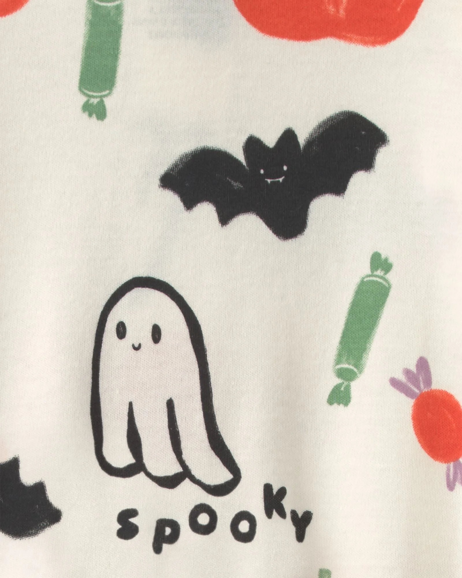Carter's Pijama cu talpa din bumbac Halloween foto