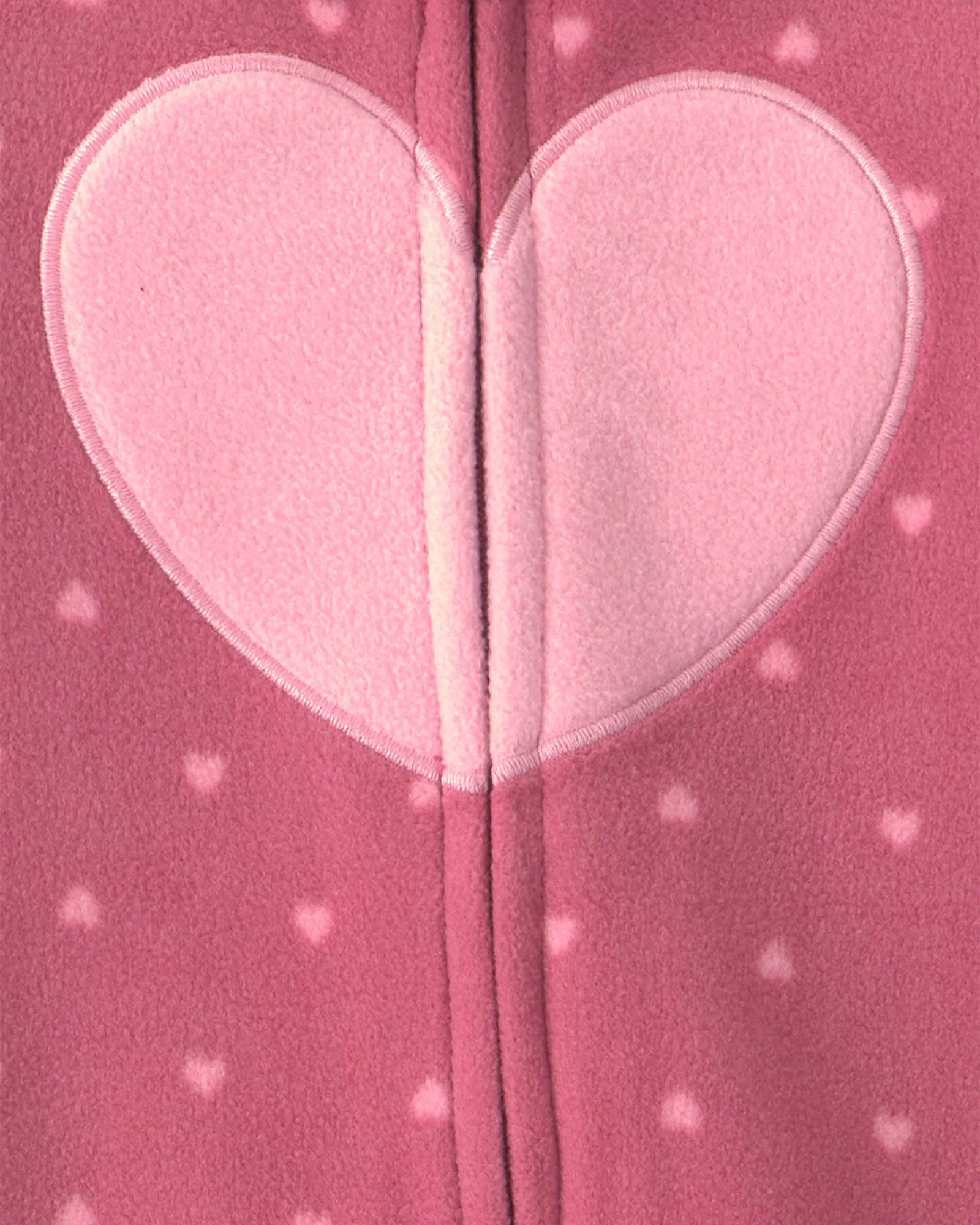 Carter's Pijama cu talpa Tiny Hearts foto