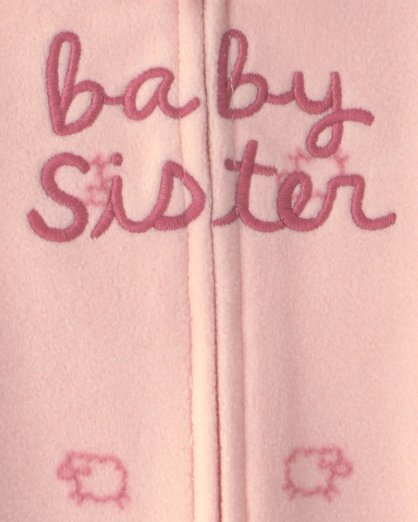 Carter's Pijama cu talpa Baby Sister foto