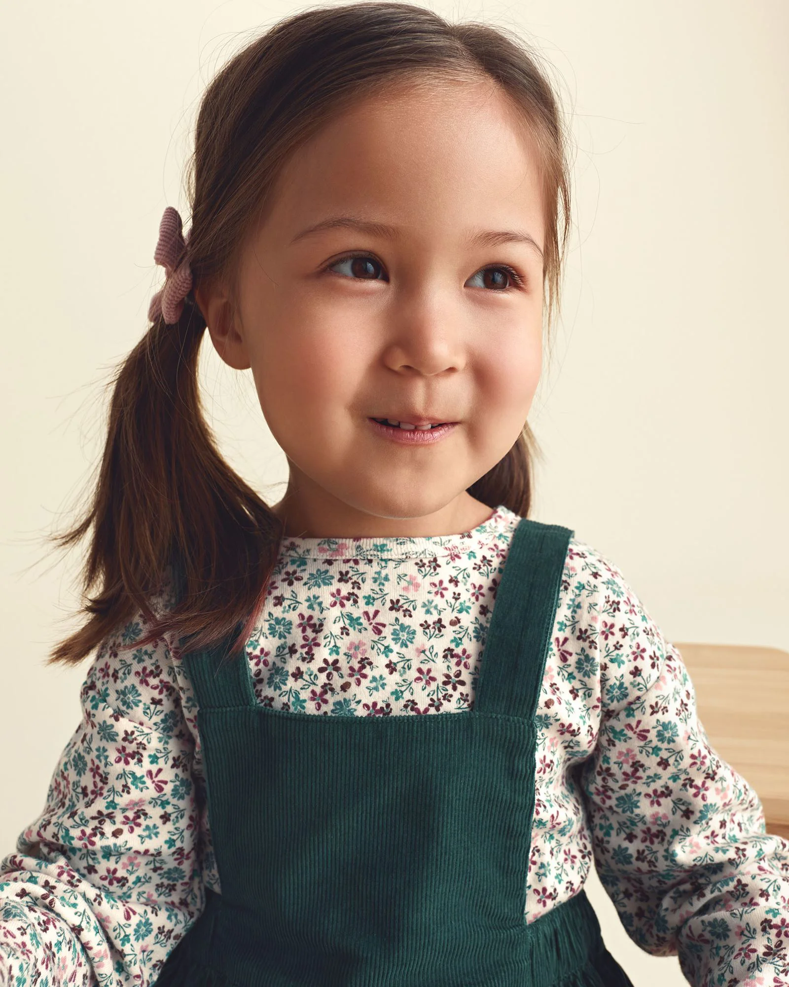 Carter's Set 3 piese Floral - bentita, bluza si colanti foto