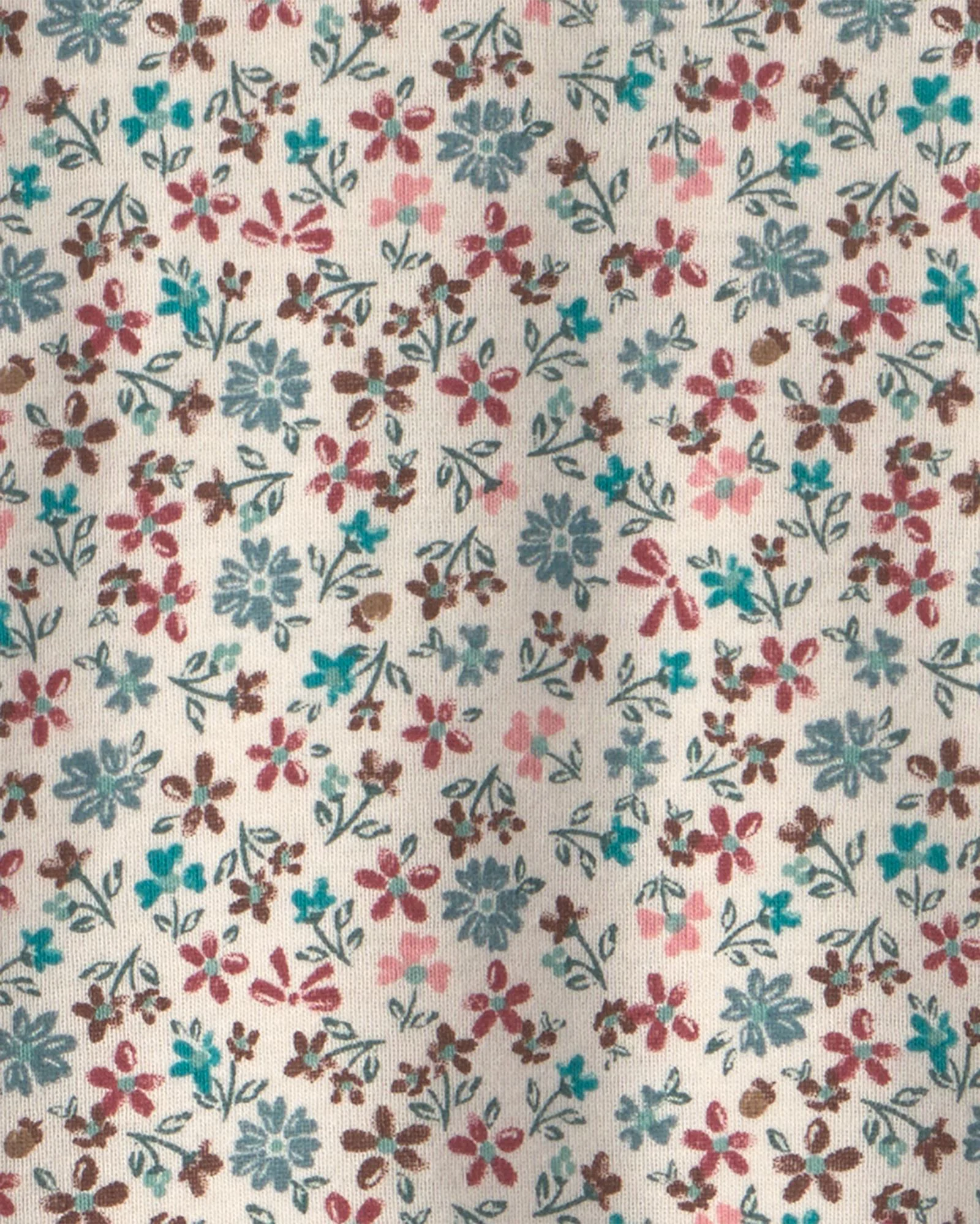 Carter's Set 2 piese Floral - salopeta tip rochita si bluza foto