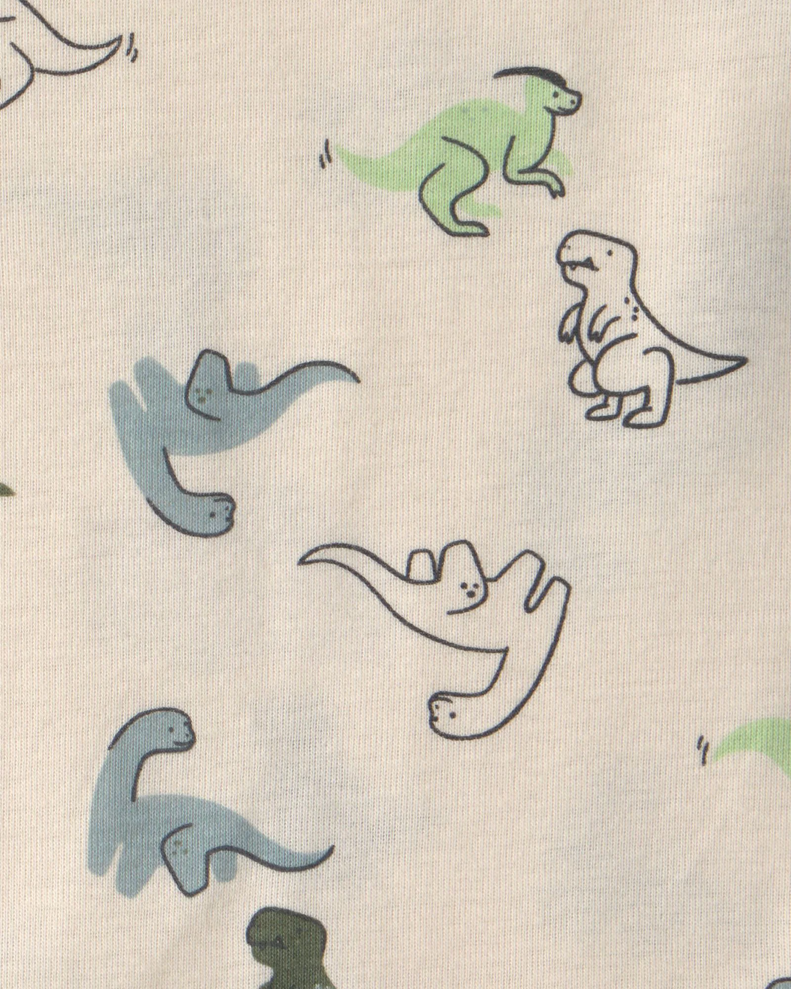 Carter's Set 3 piese Dino - vesta cu gluga, body si pantaloni foto