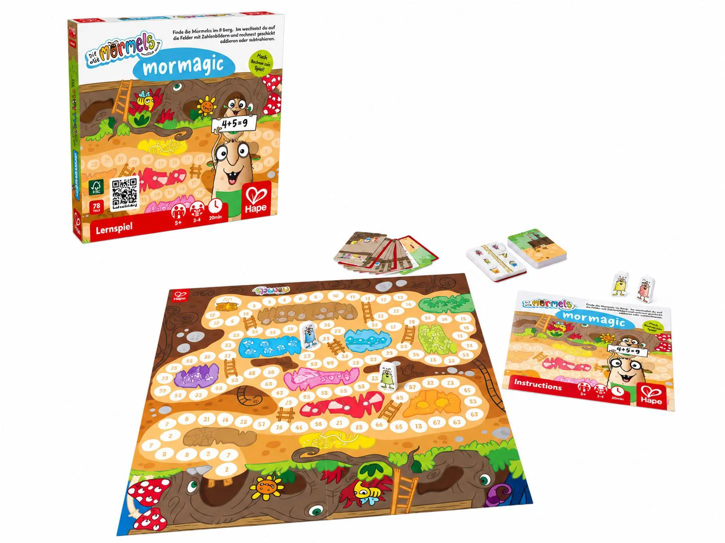 Математическая настольная игра Hape Mormagic foto
