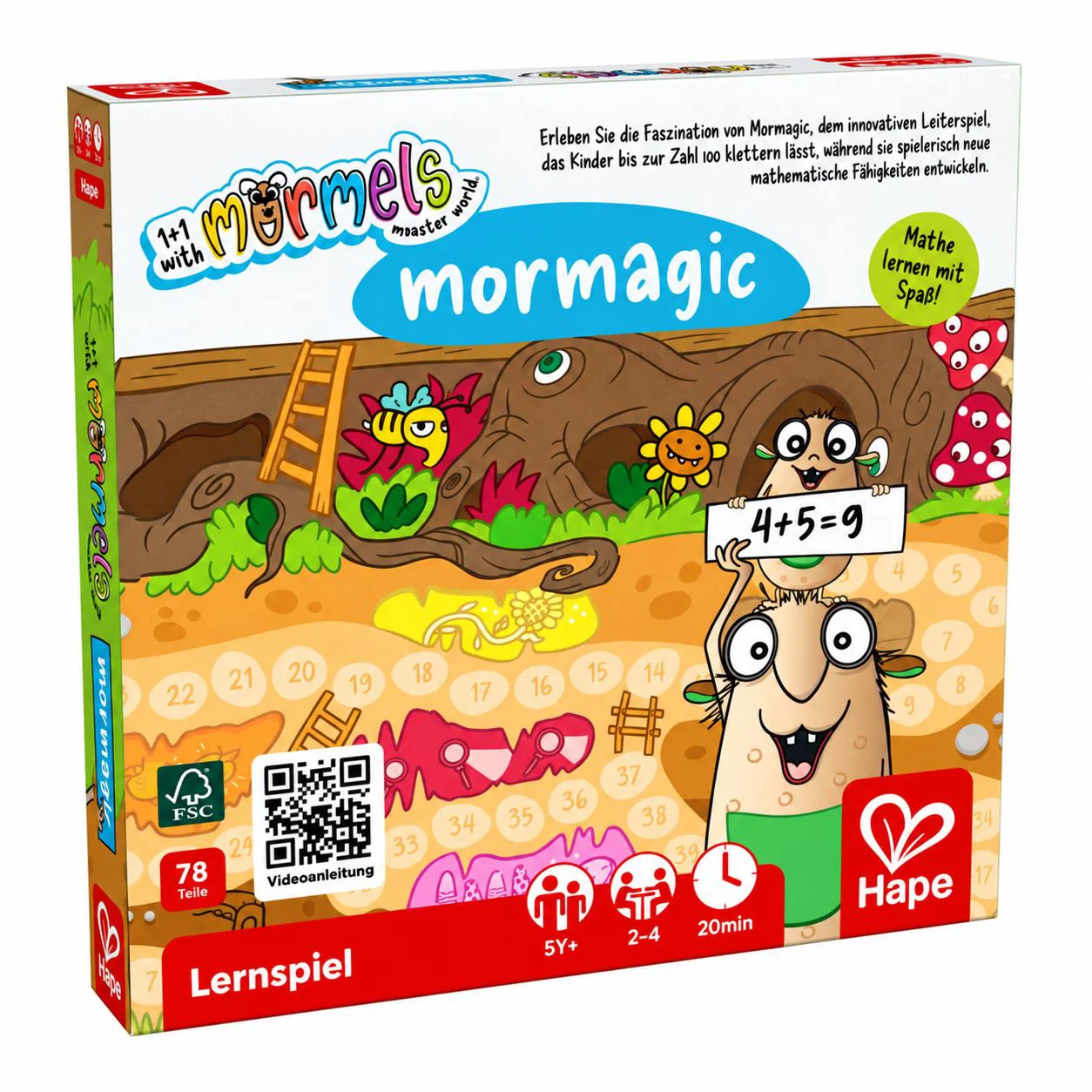 Математическая настольная игра Hape Mormagic foto
