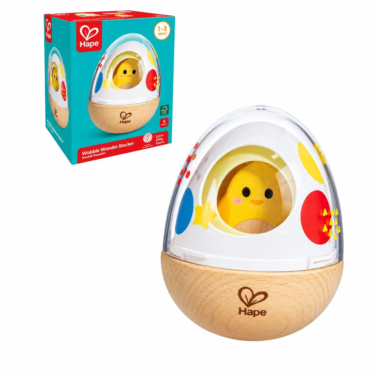 Деревянная игрушка Hape Яйцо foto