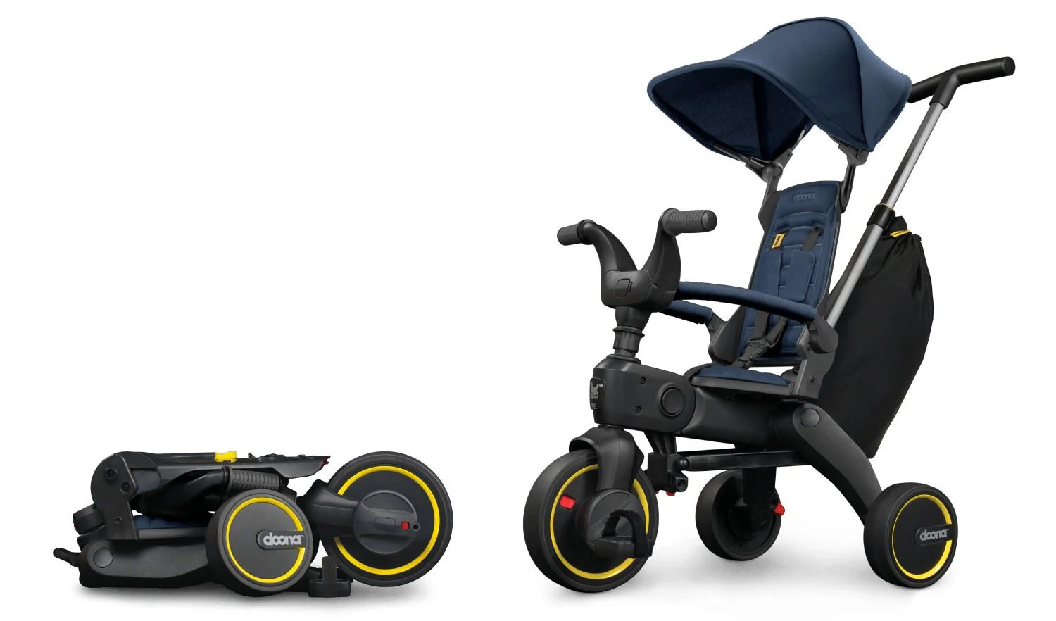 Трехколесный велосипед Doona Liki Trike S3 Deep Blue foto