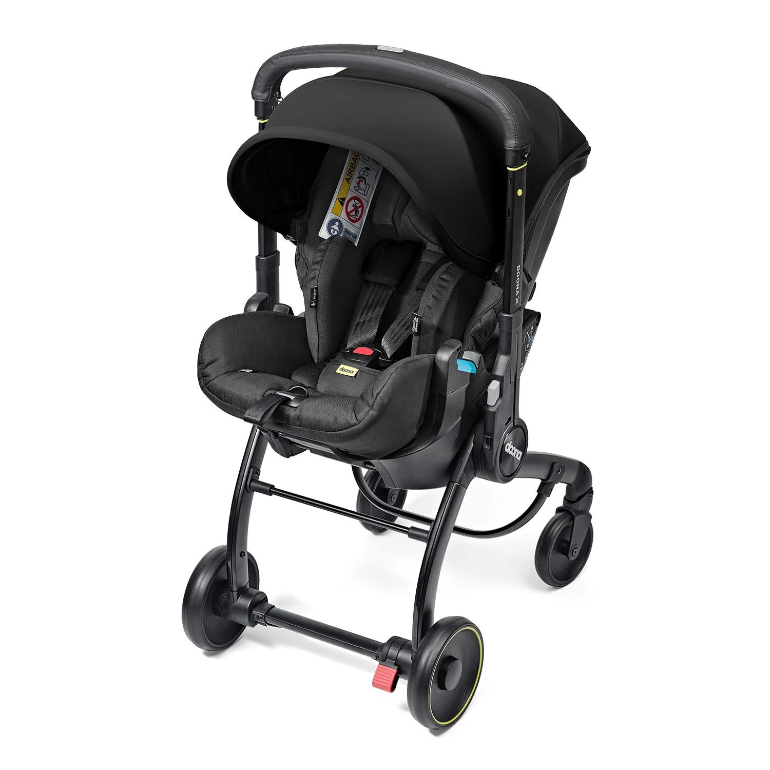Scoica auto si carucior 2 in 1 Doona X i-Size Nitro Black foto