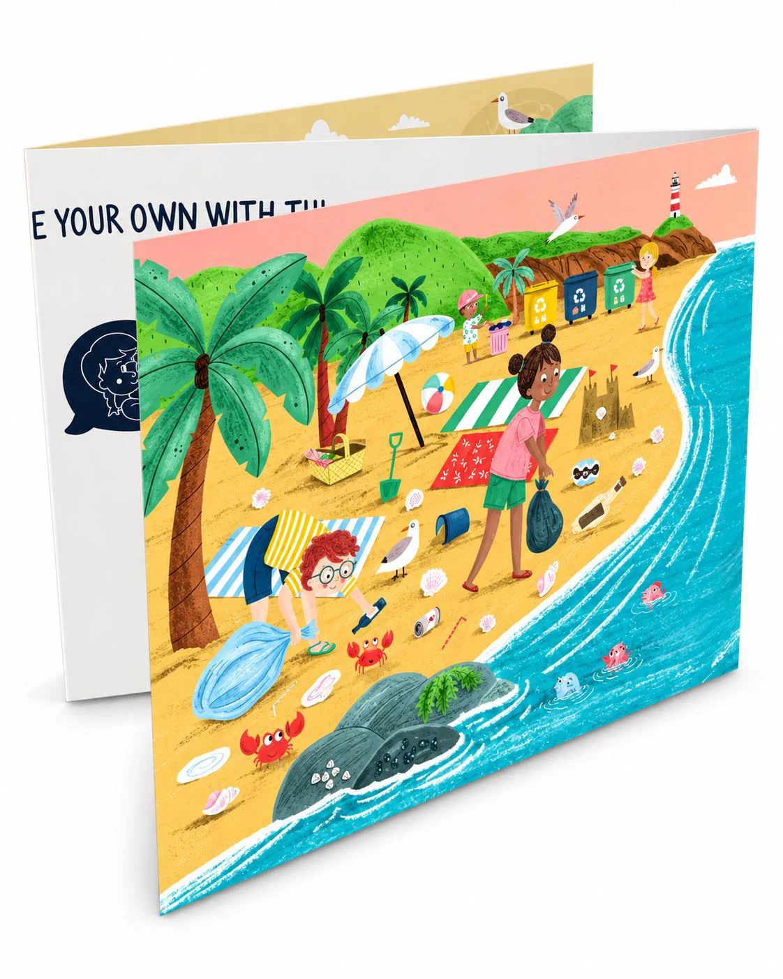 Puzzle 3 in 1 Hape Prietenii oceanului foto