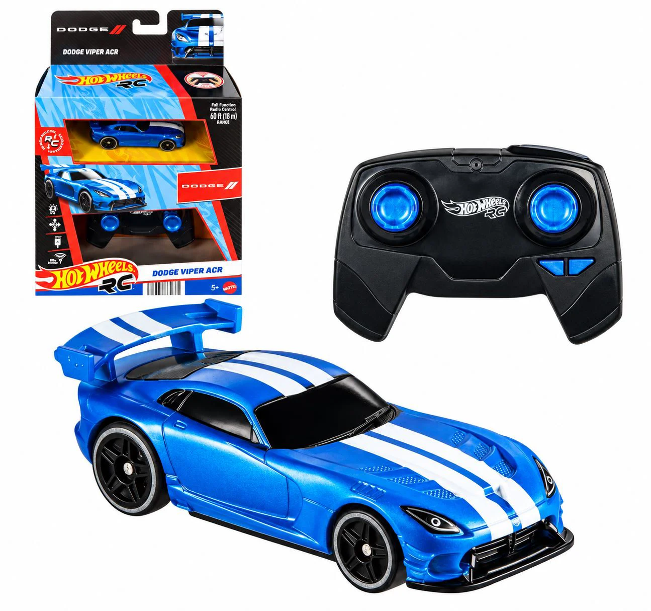 Машинка на радиоуправлении Hot Wheels Dodge Viper ACR 1:64 foto
