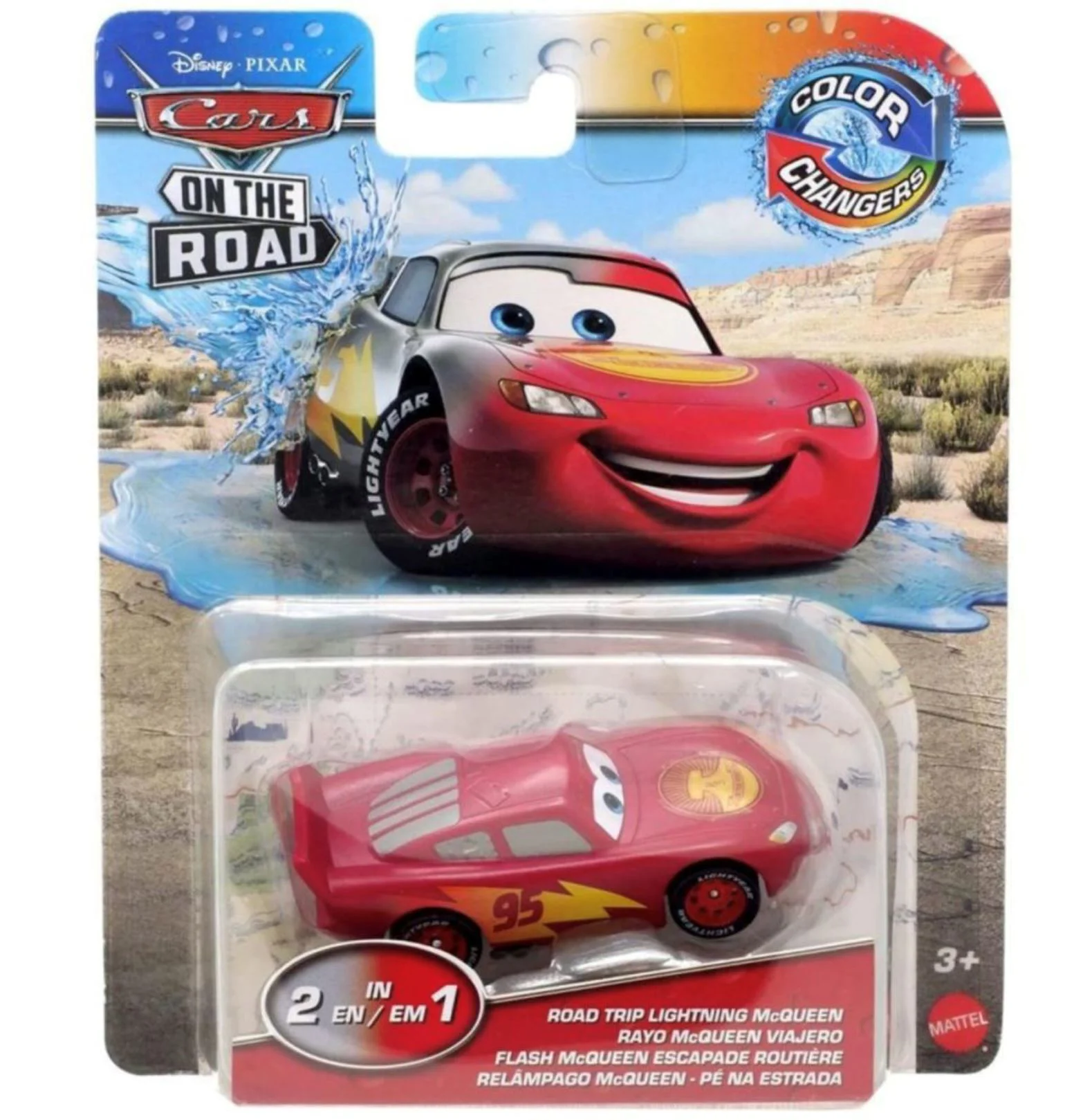 Masinuta Hot Wheels Cars On The Road, in sortiment 1:55 foto