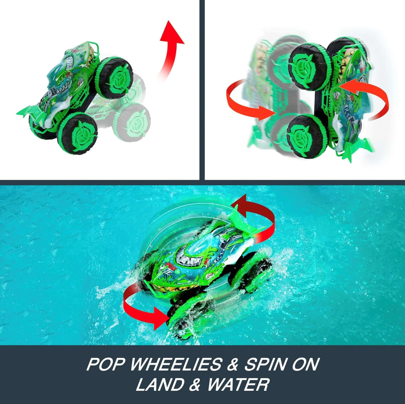 Машина на радиоуправлении Hot Wheels Monster Truck Большая акула foto