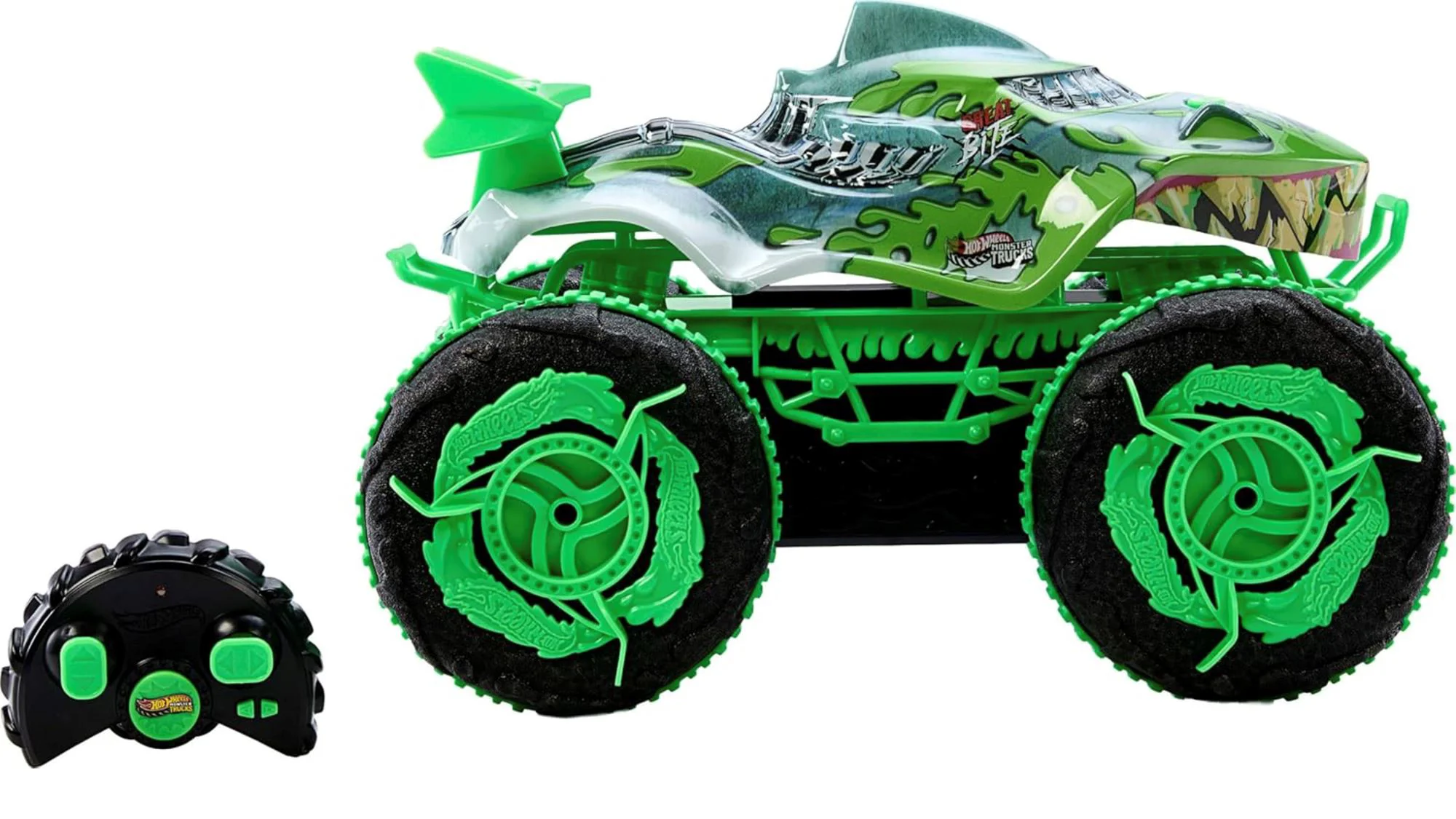Машина на радиоуправлении Hot Wheels Monster Truck Большая акула foto