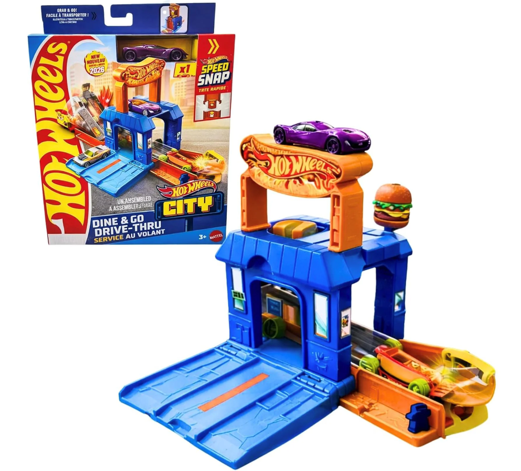 Игровой набор Hot Wheels Dine and Go foto