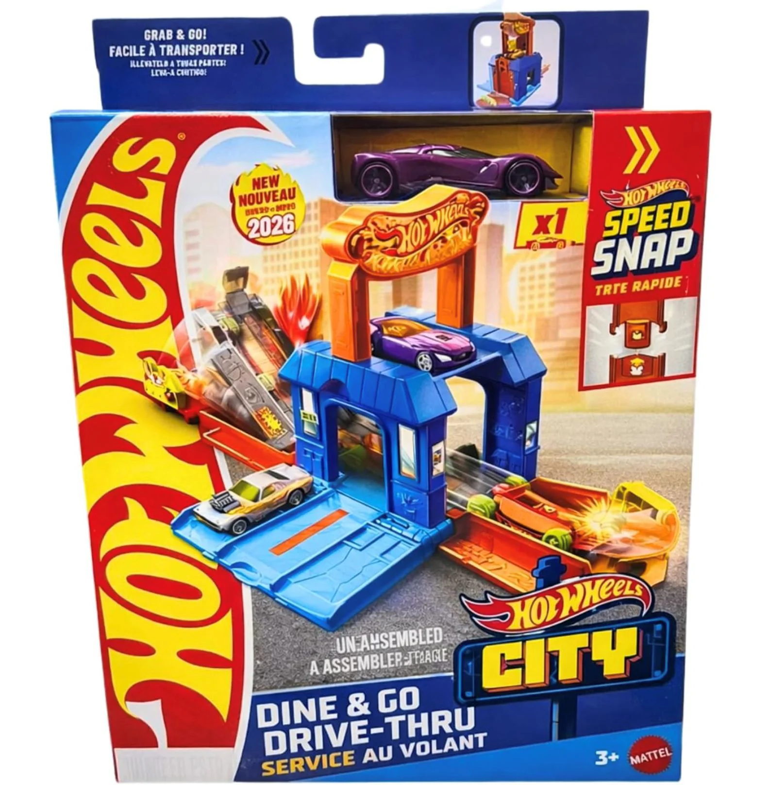 Игровой набор Hot Wheels Dine and Go foto