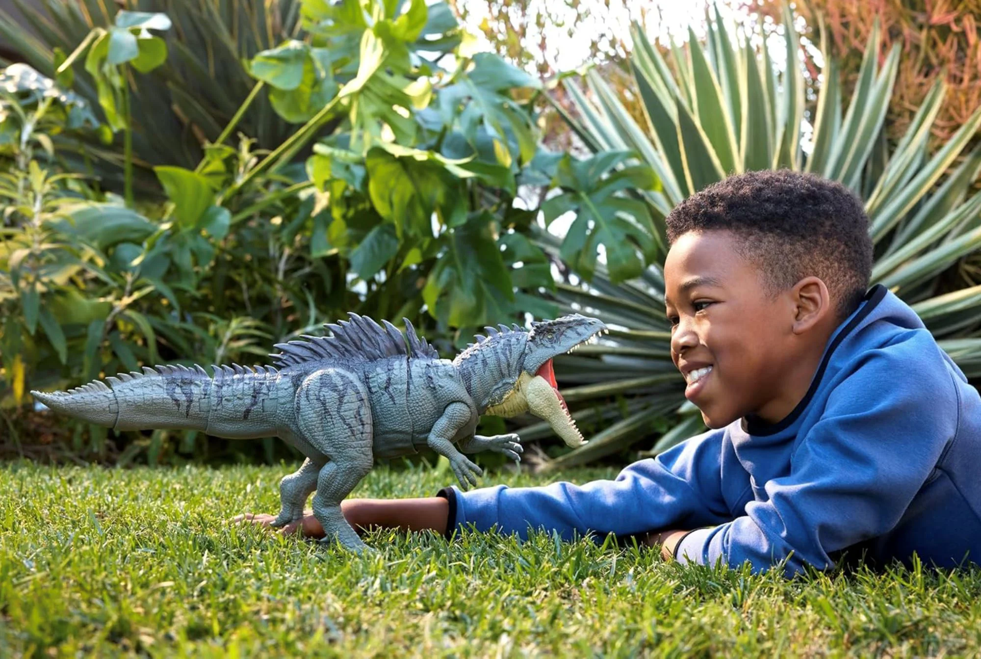 Figurina Mattel Jurassic World Giganotosaurus: Muscatura colosala foto