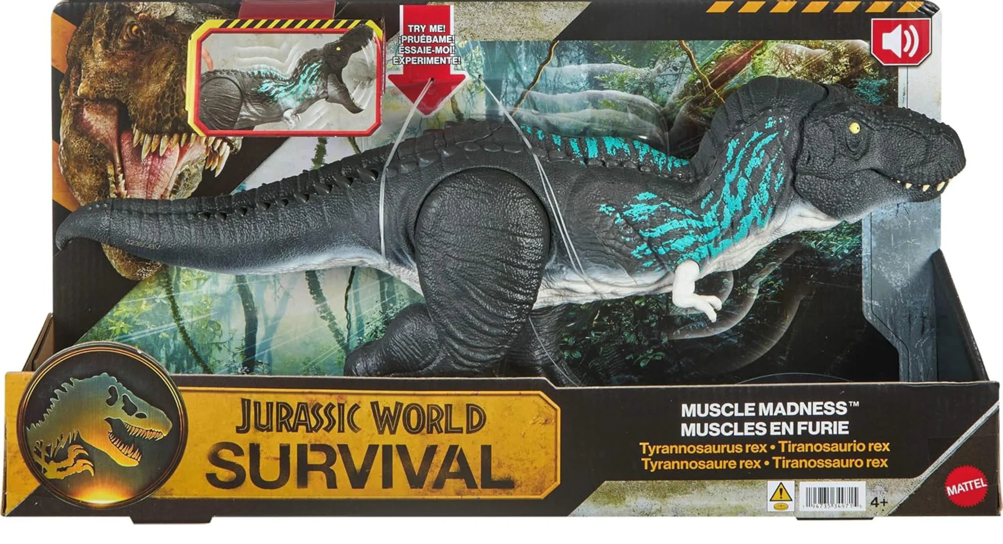 Figurina Mattel Jurassic World Tyrannosaurus Rex foto
