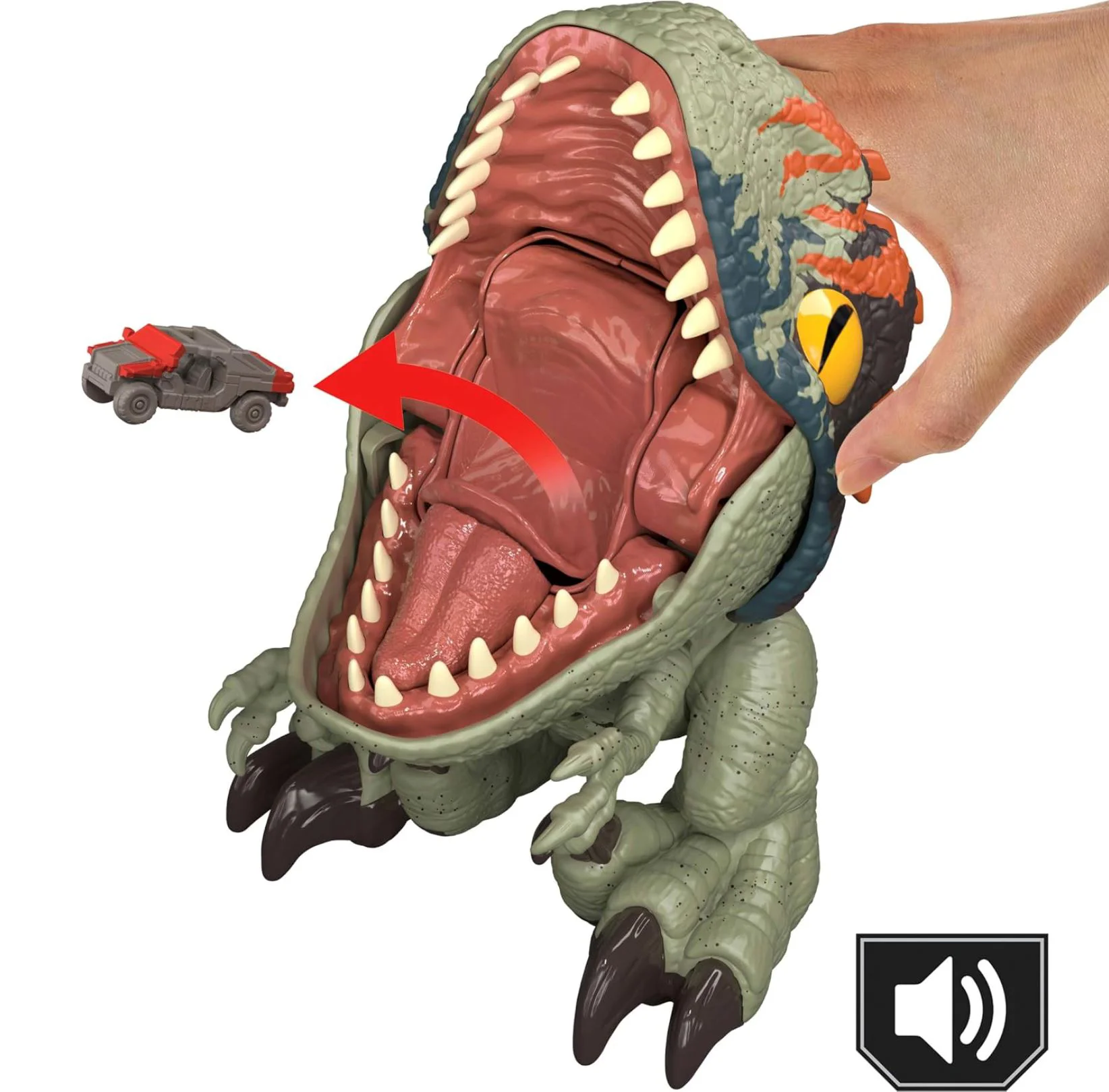 Figurina Mattel Jurassic World Velociraptor foto