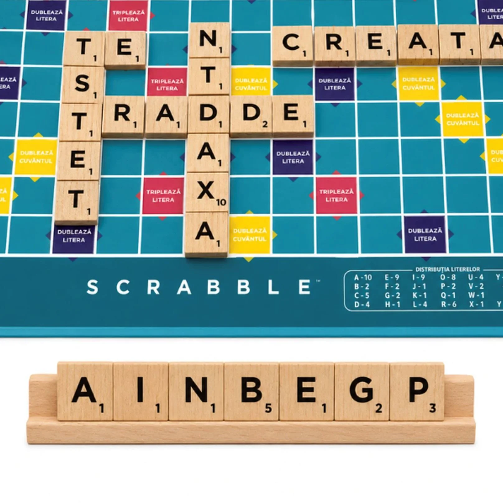 Настольная игра Mattel Scrabble (RO) foto