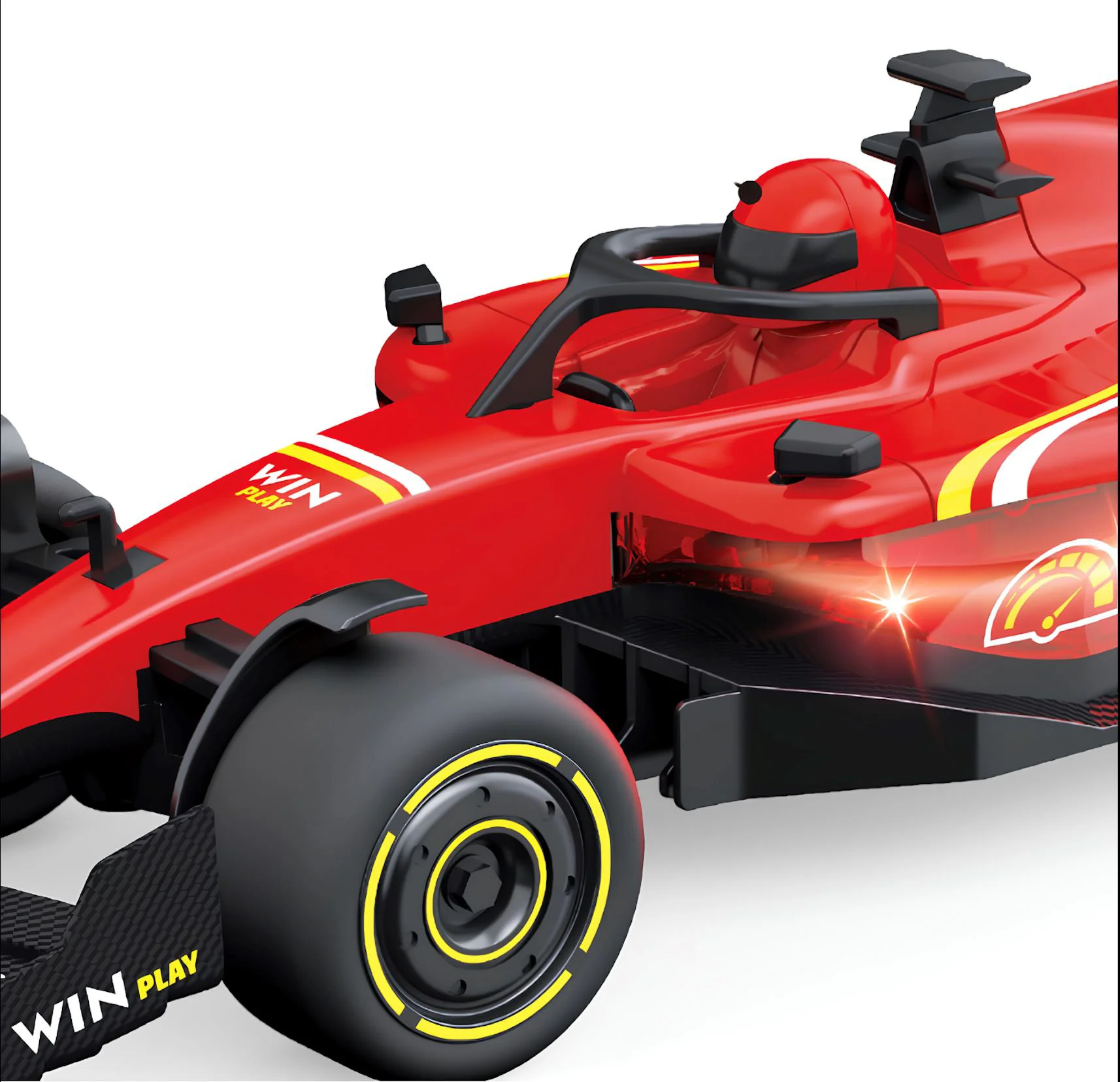 Masina de curse F1 Wenyi cu inertie, lumina si sunete 1:18 foto