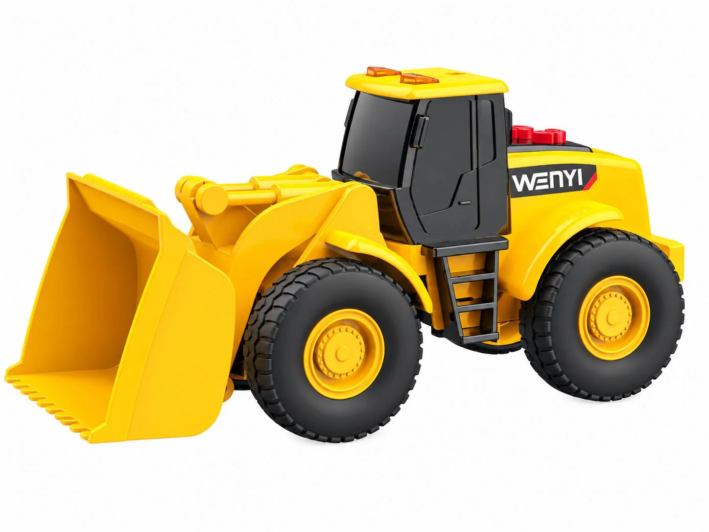 Utilaje de constructii Wenyi cu frictiune, lumini si sunete 1:32 foto