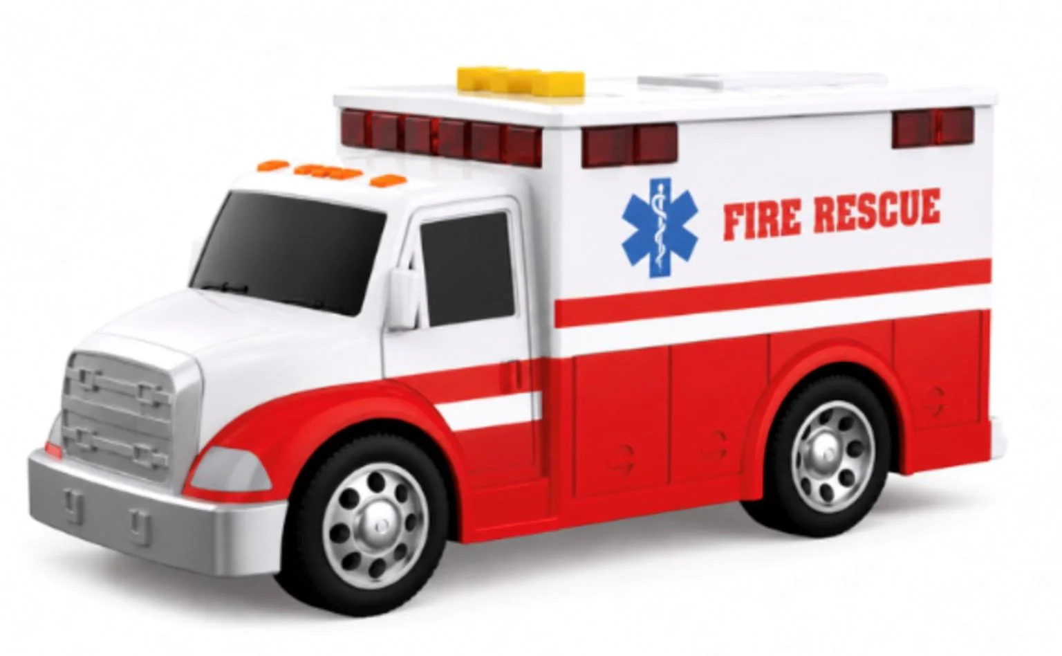 Vehicule de salvare Wenyi cu frictiune, lumini si sunete 1:32 foto